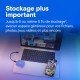 Crucial X10 2 To USB Type-C USB 3.2 Gen 2x2 Bleu Crucial X10 2 To USB Type-C USB 3.2 Gen 2x2 Bleu