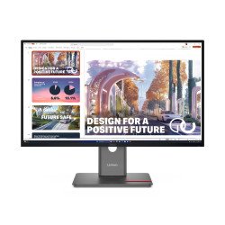 Lenovo ThinkVision P27QD-40 LED display 68,6 cm (27") 2560 x 1440 pixels Wide Quad HD Noir Lenovo ThinkVision P27QD-40 LED display 68,6 cm (27") 2560 x 1440 pixels Wide Quad HD Noir