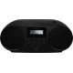 Philips TAZ5000/10 Lecteur de CD Lecteur CD portable Noir