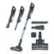 Severin HV 7151 aspirateur balai et balai électrique Batterie Sec HEPA Sans sac 300 W Noir, Bleu, Argent 2,2 Ah Severin HV 7151 aspirateur balai et balai électrique Batterie Sec HEPA Sans sac 300 W Noir, Bleu, Argent 2,2 Ah