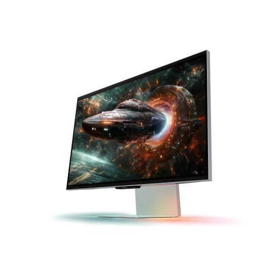 Samsung G90XF écran PC 68,6 cm (27") 3840 x 2160 pixels 4K Ultra HD LCD Argent