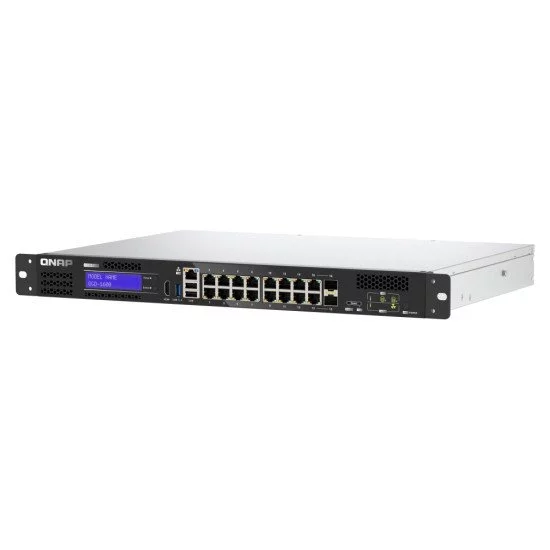 QNAP QGD-1600 Géré Gigabit Ethernet (10/100/1000) 1U Noir, Gris QNAP QGD-1600 Géré Gigabit Ethernet (10/100/1000) 1U Noir, Gris