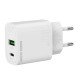 Mobile Origin MO12 Universel Blanc Secteur Charge rapide Intérieure
