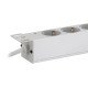 LogiLink PDU9C05 protection surtension Gris clair 9 sortie(s) CA 230 V 2 m