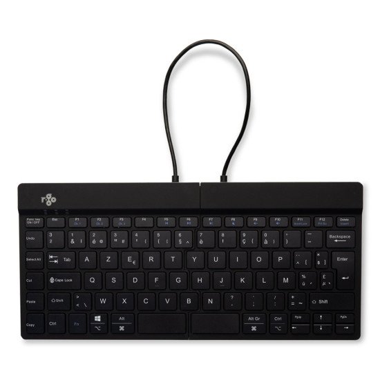 R-Go Tools Clavier ergonomique R-Go Split Break avec logiciel de pause, clavier ergonomique divisé, AZERTY (BE), bluetooth, noir R-Go Tools Clavier ergonomique R-Go Split Break avec logiciel de pause, clavier ergonomique divisé, AZERTY (BE), bluetooth, noir