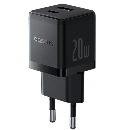 Baseus Palm Universel Noir Secteur Charge rapide Intérieure