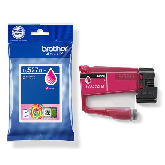 Brother Cartouche d'encre haute capacité LC527XLM d'origine - Magenta