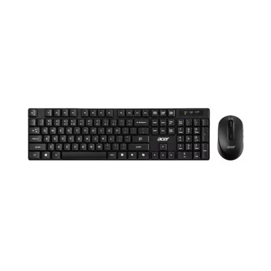 Acer Combo Set - Wireless Keyboard+mouse clavier Souris incluse maison/bureau USB Noir, Gris Acer Combo Set - Wireless Keyboard+mouse clavier Souris incluse maison/bureau USB Noir, Gris