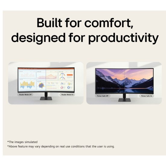 LG 34U601B-B écran PC 86,4 cm (34") 3440 x 1440 pixels Dual WQHD LCD Noir