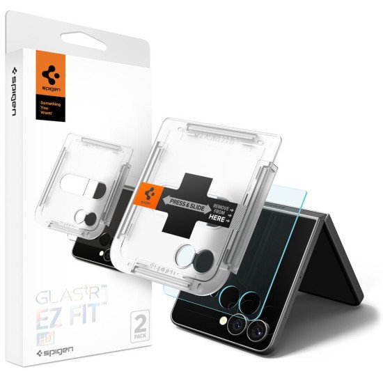 Spigen GLAS.tR EZ Fit HD Protection d'écran transparent Samsung 2 pièce(s) Spigen GLAS.tR EZ Fit HD Protection d'écran transparent Samsung 2 pièce(s)