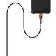 Urban Armor Gear Kevlar câble USB USB 2.0 1,5 m USB C 0,48 Gbit/s 140 W Noir, Orange