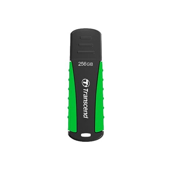 Transcend JetFlash 810 lecteur USB flash 256 Go USB Type-A 3.2 Gen 1 (3.1 Gen 1) Noir, Vert