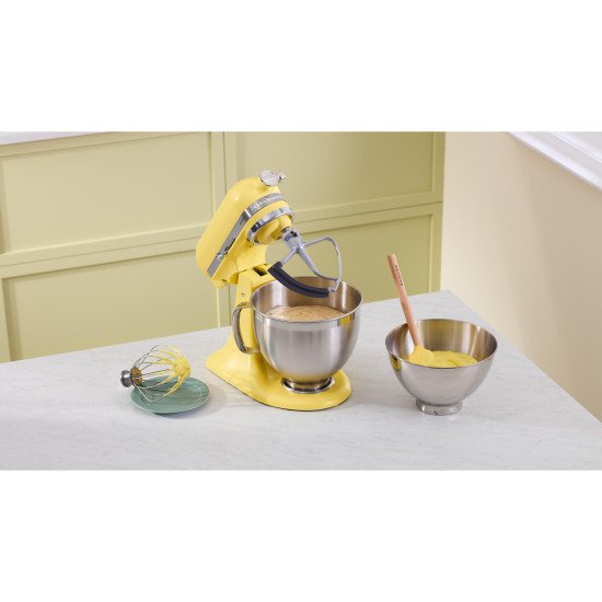 KitchenAid 5KSM195PSEBT mixeur Robot mixer 300 W Acier inoxydable, Jaune