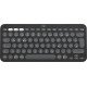 Logitech Pebble Keys 2 K380s clavier RF sans fil + Bluetooth QWERTZ Allemand Graphite