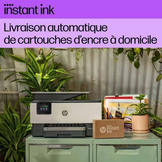 HP OfficeJet Pro Imprimante Tout-en-un HP 9120e, Couleur, Imprimante pour Petites/moyennes entreprises, Impression, copie, scan, fax, HP+; Éligibilité HP Instant Ink; Imprimer depuis un téléphone ou une tablette; Écran tactile; Numérisation HP Smart Advan