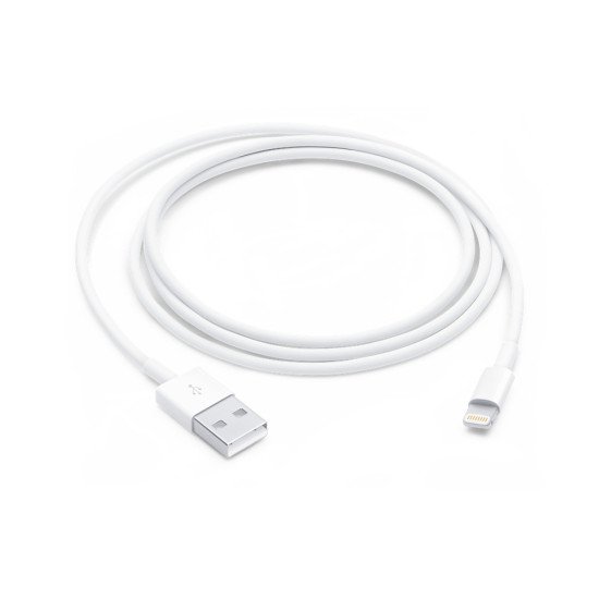 Apple MUQW3ZM/A câble Lightning 1 m Blanc