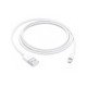 Apple MUQW3ZM/A câble Lightning 1 m Blanc