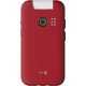Doro Leva E22 7,11 cm (2.8") 127,8 g Rouge, Blanc Téléphone numérique