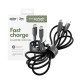 PanzerGlass empower by ® Racing 240W USB-C to USB-C Cable | USB 2.0 | 2M | Space Black câble USB Noir