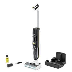 Kärcher FCV 4 Dry Pet & Home Aspirateur balai 3-en-1 Batterie Sec&humide Sans sac Noir