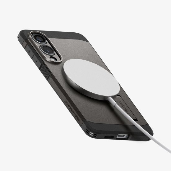 Spigen Tough Armor AI (MagFit) coque de protection pour téléphones portables 17 cm (6.7") Housse Métallique Spigen Tough Armor AI (MagFit) coque de protection pour téléphones portables 17 cm (6.7") Housse Métallique