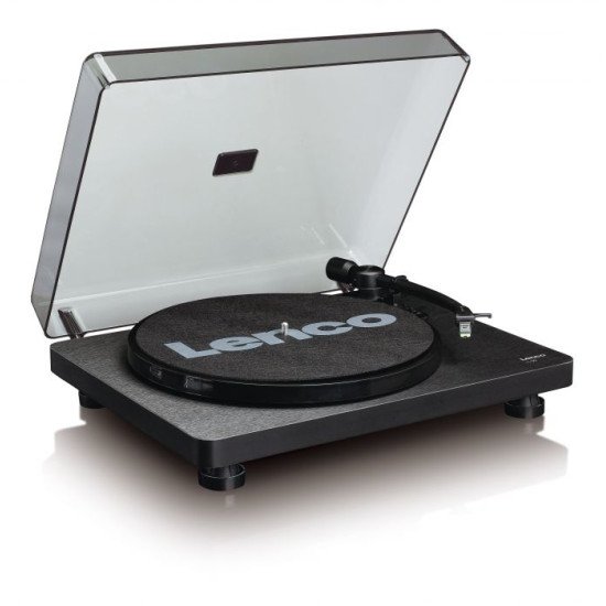 Lenco L-30BK platine Tourne-disque entraîné par courroie Noir