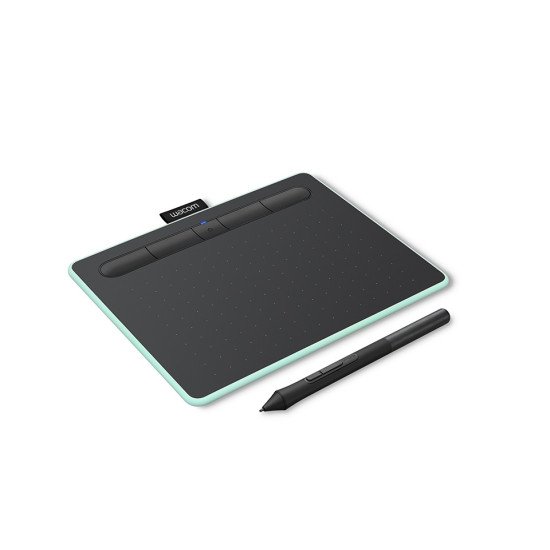 Wacom Intuos S tablette graphique Noir, Vert 2540 lpi 152 x 95 mm USB/Bluetooth