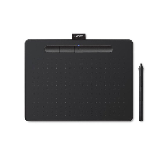 Wacom Intuos S tablette graphique Noir 2540 lpi 152 x 95 mm USB/Bluetooth