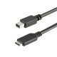 StarTech.com Câble adaptateur USB-C vers Mini DisplayPort 4K 60 Hz de 1 m en noir