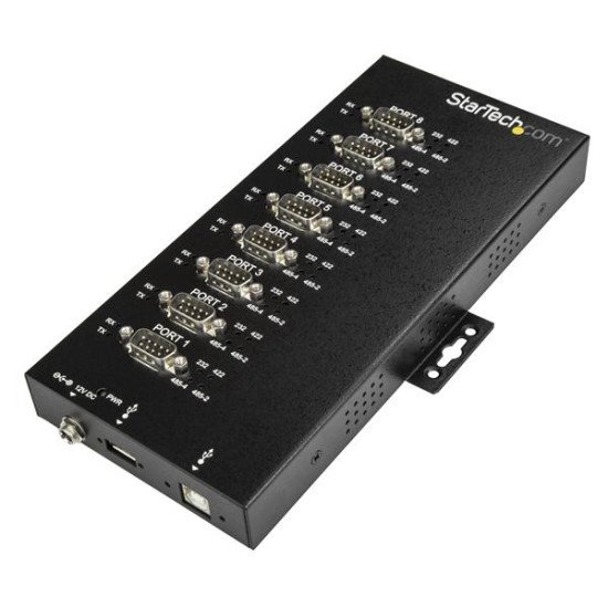 StarTech.com Hub industriel USB vers série RS232 / RS422 / RS485 à 8 ports