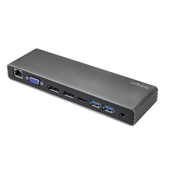 StarTech.com Station d'accueil Thunderbolt 3 à double affichage 4K 85 W