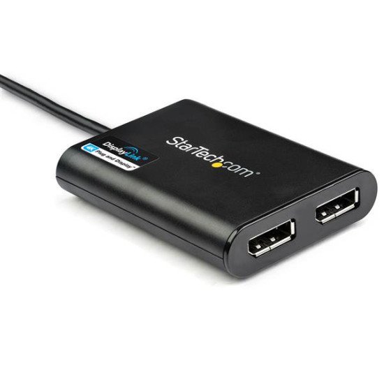 StarTech.com Adaptateur USB 3.0 vers double DisplayPort 4K 60 Hz