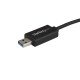 StarTech.com Câble USB 3.0 de transfert de données - Cordon de partage PC à PC - USB A vers USB Type-C de 2m