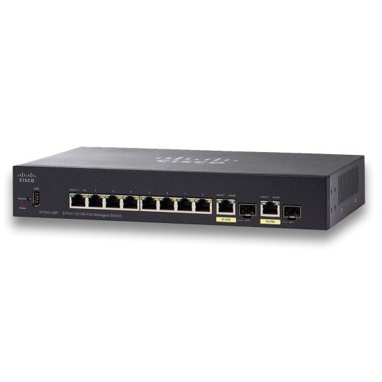 Cisco Small Business SF352-08P Géré L2/L3 Switch Fast Ethernet