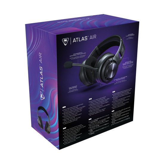 Turtle Beach Casque gaming ouvert sans fil Atlas Air pour PC - PC, PS5, PS4, Nintendo Switch, appareils mobiles - Audio haute fidélité 24 bits, micro de qualité diffusion, Bluetooth, écouteurs flottants, coussinets en mousse à mémoire de forme Turtle Beach Casque gaming ouvert sans fil Atlas Air pour PC - PC, PS5, PS4, Nintendo Switch, appareils mobiles - Audio haute fidélité 24 bits, micro de qualité diffusion, Bluetooth, écouteurs flottants, coussinets en mousse à mémoire de forme
