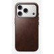 Nomad Traditional Leather Case coque de protection pour téléphones portables 16 cm (6.3") Housse Marron