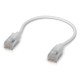 Ubiquiti UACC-Cable-Patch-EL-C6A-0.15M-W-24 câble de réseau Translucide, Blanc 0,15 m Cat6a Ubiquiti UACC-Cable-Patch-EL-C6A-0.15M-W-24 câble de réseau Translucide, Blanc 0,15 m Cat6a