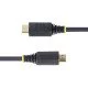 StarTech.com Câble HDMI Haut Débit de 1m Certifié Premium, 4K 60Hz/1440p 144Hz, HDR10/HDCP 2.2/ARC, 18Gbps, Cordon HDMI 2.0 UHD pour TV/Moniteur/Affichage, Gaine TPE StarTech.com Câble HDMI Haut Débit de 1m Certifié Premium, 4K 60Hz/1440p 144Hz, HDR10/HDCP 2.2/ARC, 18Gbps, Cordon HDMI 2.0 UHD pour TV/Moniteur/Affichage, Gaine TPE