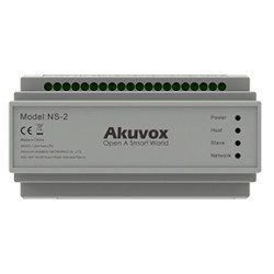 Akuvox NS-2 commutateur réseau Fast Ethernet (10/100) DIN rail Gris Akuvox NS-2 commutateur réseau Fast Ethernet (10/100) DIN rail Gris