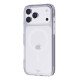 Tech21 EvoClear coque de protection pour téléphones portables 17,5 cm (6.9") Housse Blanc, Transparent