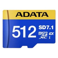 ADATA UD512GEX3L1-C mémoire flash 512 Go MicroSDXC UHS-II ADATA UD512GEX3L1-C mémoire flash 512 Go MicroSDXC UHS-II