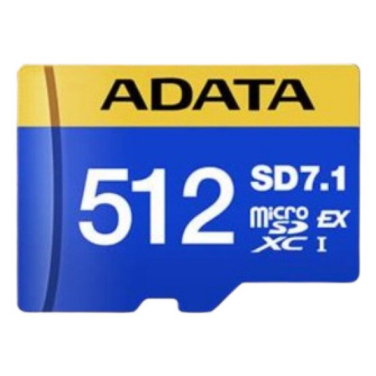 ADATA UD512GEX3L1-C mémoire flash 512 Go MicroSDXC UHS-II ADATA UD512GEX3L1-C mémoire flash 512 Go MicroSDXC UHS-II