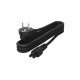 Conceptronic OZUL03BE adaptateur de puissance & onduleur Intérieure 100 W Noir Conceptronic OZUL03BE adaptateur de puissance & onduleur Intérieure 100 W Noir