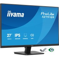 iiyama ProLite X2791QS-B1 écran PC 68,6 cm (27") 2560 x 1440 pixels Quad HD LED Noir