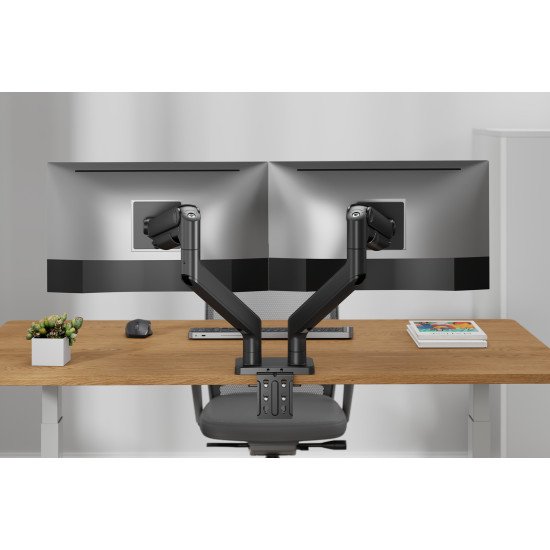 Digitus Support d'écran double, 2x 45", 2x 20 kg