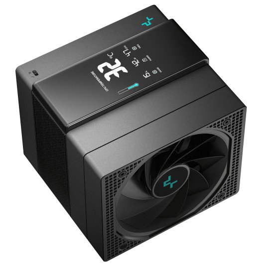 DeepCool ASSASSIN IV VC VISION Processeur Refroidisseur d'air 120/140 mm Noir 1 pièce(s) DeepCool ASSASSIN IV VC VISION Processeur Refroidisseur d'air 120/140 mm Noir 1 pièce(s)
