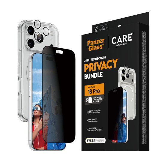 PanzerGlass CARE coque de protection pour téléphones portables 16 cm (6.3") Housse Transparent