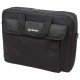 Manhattan Sacoche London pour PC portable 15,6", chargement par le haut, noir, ÉCONOMIQUE, poche accessoires, bandoulière amovible, alternative à Targus TAR300, garantie 3 ans