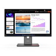 Lenovo ThinkVision P24Q-40 écran PC 60,5 cm (23.8") 2560 x 1440 pixels Quad HD LCD Noir