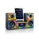 Lenco MC-020 Système mini audio domestique 10 W Multicolore
